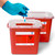 Sharps Container 2 Gallon, Sharps Containers for Home Use, Needle Disposal Containers, Sharps Bin, Professional Grade Biohazard Containers, Sharps Box for Needles - 2 Pack