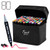 RUN HELIX Alcohol Markers 80 Colors,Dual Tip Permanent Art Markers for Artists with Case,Brush & Chisel Tip Sketch Markers for Adults or Kids Coloring