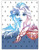 DIISNEY Disney Frozen Princess Anna, Elsa and Olaf Snowflakes and Castle Throw Blanket (Elsa)