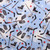 Mook Fabrics Flannel PRT Hockey, Light Blue, 5 Yard Precut