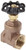 Dixon BGV75 Brass Gate Valve, 3/4" NPT Female