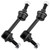WEDOAUTO 2Pcs Rear Stabilizer Sway Bar End Links Fit For Ford Expedition 2002-2006, For Lincoln Navigator 2003-2006 Replace# K80127