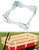 QWORK 8 Pcs Trailer Wood Sides Brackets, Latch Rack, Stake Body Utility Trailer Rack, Corner Connector, Wood Panel Gate Side Latch Brackets with Screws, 4 Sets