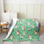 jejeloiu Koala Flannel Fleece Throw Blanket Baby 30"x40" Christmas Xmas All Season Bed Blanket for Sofa Couch Cartoon Cute Animal Plush Blanket Kawaii Green Plush Blanket Room Decorations
