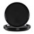 Zopnny 6-Pack Plastic Round Serving Trays, Breakfast Food Serving Trays Set