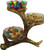 River's Edge Products Three Bowl Antler Candy Dish