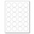 NextDayLabels - Laser/Ink Jet White Labels (1.66" Round - 24 Per Page | 2400 Labels)