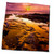 3dRose Orange Sunset and Tide Pool Above The Pacific, Kailua Kona, Hawaii - Towels (twl-278947-3)