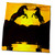 3dRose Unicorns in Silhouette, Playing in Front Yellow Sunset - Towels (twl-53818-3)
