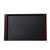 Serving Trays, Rectangular Serving Tray with Color Handle, 19" W X 14" L, Plastic, Multi-Color