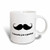3dRose I Mustache You a Question Bushy Handlebar Mustache Magic Transforming Mug, 11-Ounce
