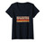 Excavator Driver Retro Flag Heavy Equipment Operator V-Neck T-Shirt