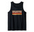 Excavator Driver Retro Flag Heavy Equipment Operator Tank Top
