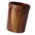 Cabilock Wood Grain Trash Can Plastic Wastebasket Rustic Garbage Container Bin Bathroom Trash Can for Kitchen Home Office Bedroom