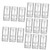 FOMIYES 15 pcs tube travel containers empty containers refillable lip balm tube travel lotion container containers cosmetic lipstick stand as