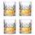 Whiskey Glasses Set of 4, Old Fashioned Glasses with Gift Box, 10oz Rocks Glasses Barware for Whiskey, Bourbon, Scotch and Liquor Drinks, Crystal Whiskey Gifts for Men, Drinking Glasses for Vodka