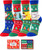 HAPPYPOP Funny Christmas Socks for Boys Girls, Gnome Reindeer Santa Socks Holiday Socks, Christmas Gifts Santa Gifts Stocking Stuffers for Kids