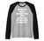 World's Most Wonderful Lens Molding Equipment Operator Raglan Baseball Tee