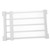 OFFSCH Foldable Shelf Foldable Shelves Collapsible Shelf Bulkhead Fitting Collapsible Shelves Adjustable Closet Organizer Household Closet Rack pp Detachable White Storage Artifact