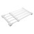 Didiseaon Collapsible Shelves Collapsible Shelf Bulkhead Fitting Foldable Shelves Foldable Shelf Closet Accessory Adjustable Closet Shelf Closet Rack Pp White Kitchen Cabinet Telescopic