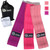 Limm Leg Bands for Legs and Butt - Booty Resistance Hip Bands for Working Out - Fitness Loops to Activate Legs, Thighs, Bootie, Glutes and Core - Premium Elastic Non-Slip Cotton Fabric Bands