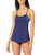 TYR Womens Cyprus Shea 2 In1 Tank, 472 Navy Royal, Medium
