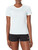 adidas Originals Women's Adicolor Classics Slim 3 Stripes Tee, Almost Blue, 10