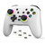 RALAN White Wireless Pro Controller Compatible with Nintendo Switch/OLED/Lite, with LED Color Light, Programmable Function, Wake-Up, Gyro Axis, Turbo, Dual Vibration