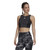 adidas Women's Crop Top Zebra Print (as1, Alpha, l, Regular, Regular)