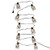 Kurt Adler UL 10 C7 Cage Lantern Light Set