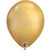 Qualatex 58270 Chrome 11 Inch Latex Balloons (Gold, 25 Pack)