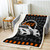 Kids Race Car Fleece Throw Blanket Baby 30"x40" Speed Sports Car Sherpa Blanket for Bed Sofa Couch Decor Extreme Sports Plush Blanket Racing Car Fuzzy Blanket Bedroom Orange Black