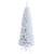 Giantex 5FT Artificia Pencil Christmas Tree, Realistic Unlit Pine Tree with 240 PVC Needles & Folding Metal Stand, for Indoor Outdoor Christmas Decoration