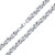 Mechanic Byzantine Biker Jewelry Urban Double link Flexible Heavy Chain Necklace Men Teen Silver Tone Stainless Steel 30 Inch