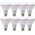 65 Watt Replacement BR30, LED Light Bulb, 8 pack, Cool White, Dimmable E26 Edison Base, 90+ CRI