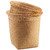 ARTIBETTER 2pcs Seagrass Waste Basket Woven Trash Can Garbage Container Bin Wicker Rattan Laundry Hamper Plant Pot Holder Sundries Storage Basket for Kitchen Bathroom Home Office