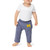Little King NCAA Infant Soft Knobby Lounge Pants-Michigan-Heathered Navy-18 Months