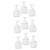 FOMIYES 9 pcs Hand soap Container Liquid Dispenser Travel Cosmetic containers Travel Containers Soap Bottle Foam Bottle Makeup Pump Bottle Empty Bottles Refillable Bottles Bottled