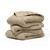Cariloha - 600 GSM Bamboo & Turkish Cotton 3 Piece Hand Towel Set - Odor Resistant and Highly Absorbent - Stone