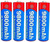 DAUZ - 9800mAh Aa Aaa1.5V Rechargeable Rechargeable Battery New 1.5V Alkaline 1.5V 4pcs