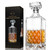 LIGHTEN LIFE Whiskey Decanter,29oz Crystal Decanter with Glass Stopper,Liquor Decanter in Gift Box,Premium Vodka Decanter for Whiskey,Bourbon,Scotch,Liquor