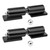 7" Heavy Duty Gate Hinges 2 Pack Weld On Install Black Iron Barrel Style Hinge 900lbs Capacity for Swing Door Trailer Ramp Metal Driveway Gate Drive Gate (7 INCH)