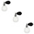FOMIYES 3 Sets Perfume Bottle Glass Spray Bottle Travel Nebulizer Glass Containers 50ml Perfume Spray Bottle Spray Bottle Perfume Refillable Perfume Refillable Glass Bottle Perfume Sprayer