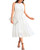 Pinup Fashion Plus Size Summer Sundress for Women 2023 Beige White Halter Neck Causal Beach Vacation Sleeveless Ruffle Flowy Midi Dresses Pinup Fashion Plus Size Summer Sundress for Women 2023 Beige White Halter Neck Causal Beach Vacation Sleeveless Ruffle Flowy Midi Dresses
