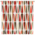 JESTRONRY Mid Century Curtains,Modern Abstract Triangular Retro Design Room Darkening Door Window Rod Pocket Curtain for Living Room Bedroom Kitchen Bathroom 42x45in