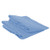 Bacati Mix and Match Solid Crib Fitted Sheet, Blue, 2 Count