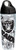 Tervis 1248214 NFL Oakland Raiders All Over Tumbler with Wrap and Black with Gray Lid 24oz Water Bottle, Clear