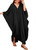 Bsubseach Women Casual Kaftan Dress Batwing Sleeve Plus Size Swimsuit Cover Up Maxi Caftan Dresses Black