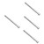 BESTOYARD 4pcs Wall Hangers for Clothes Heavy Duty Clothes Rack Clothes Hanging Rod Clothes Rack Heavy Duty Hangers Heavy Duty Hanging Rods for Clothes Stainless Steel Metal Wardrobe