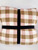 Berkshire Blanket LusterSoft Velvetloft Throw Warm Tone Checkered